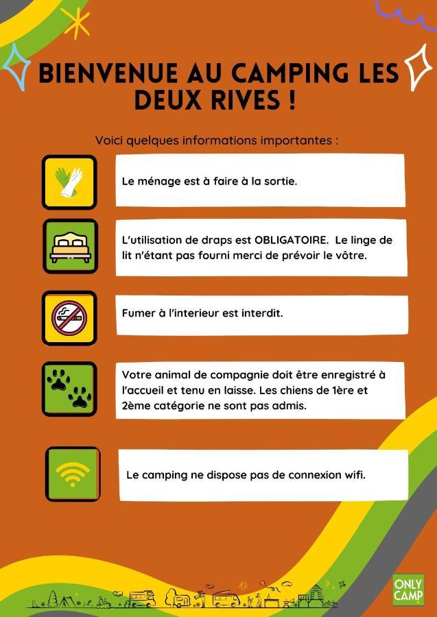 Camping Onlycamp Les Deux Rives ลันยง ภายนอก รูปภาพ